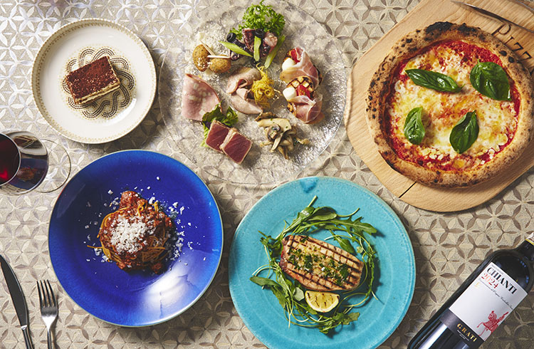 沖縄食材を盛り込みながら創り上げるセットメニュー